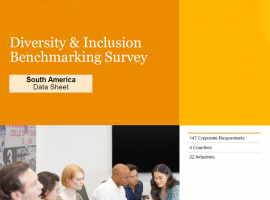Diversity & Inclusion Benchmarking Survey South America