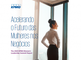 Capa relatório KPMG Women´s Leadership Summit 2020