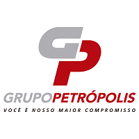 Logo do Grupo Petrópolis e o texto "Você é nosso maior compromisso"