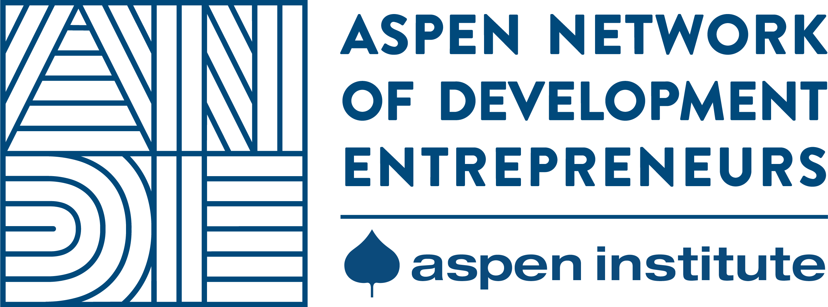 Logo da Aspen Network of Development Entrepreneurs